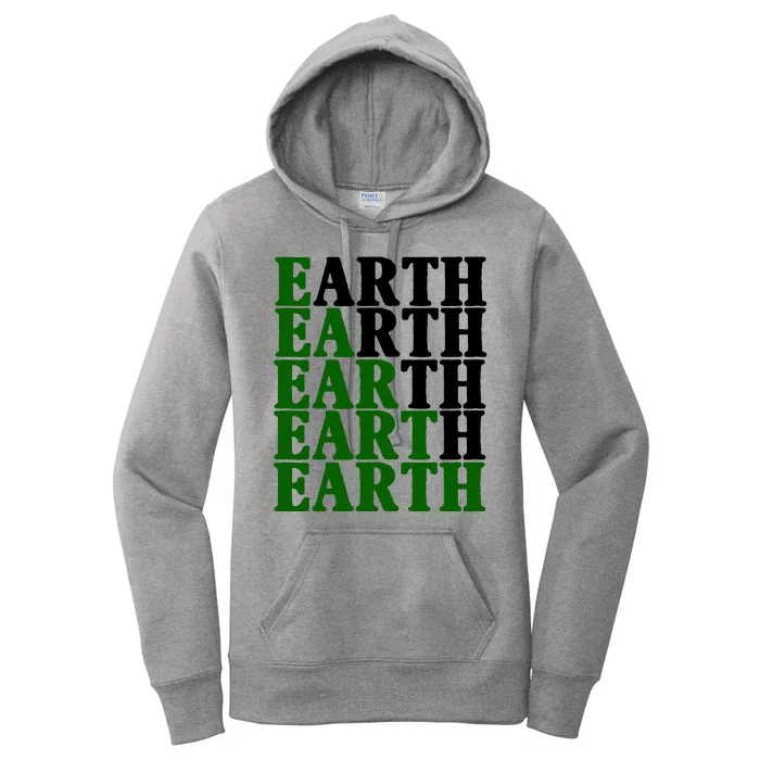 Earth Day Awareness Women's Pullover Hoodie