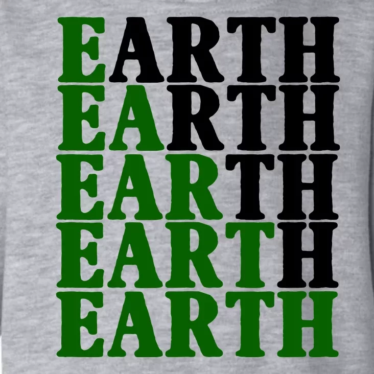 Earth Day Awareness Toddler Hoodie