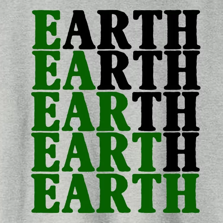 Earth Day Awareness Women's Crop Top Tee