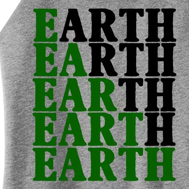 Earth Day Awareness Women’s Perfect Tri Rocker Tank