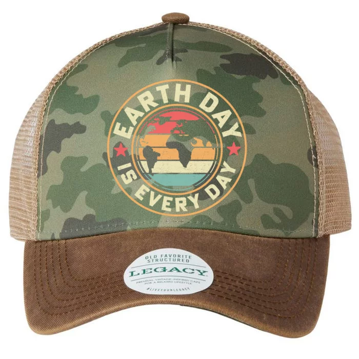 Earth Day Awareness 2024 Legacy Tie Dye Trucker Hat