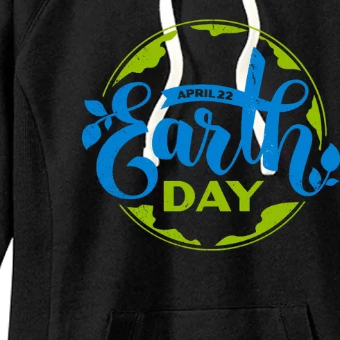 Earth Day April 22nd Awareness Women's Fleece Hoodie