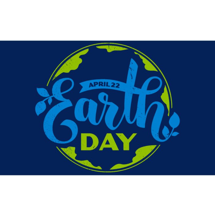 Earth Day April 22nd Awareness Bumper Sticker