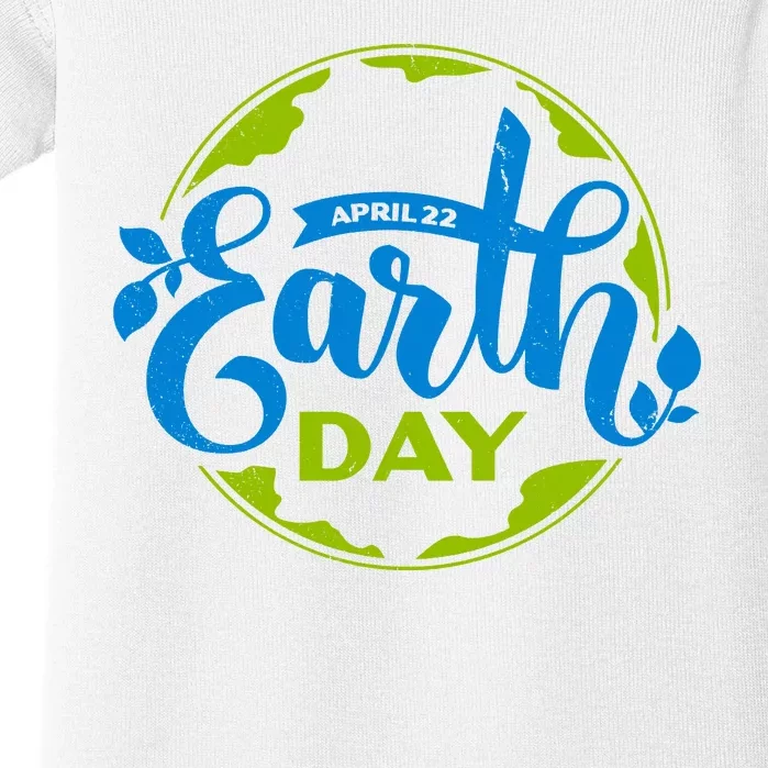 Earth Day April 22nd Awareness Baby Bodysuit