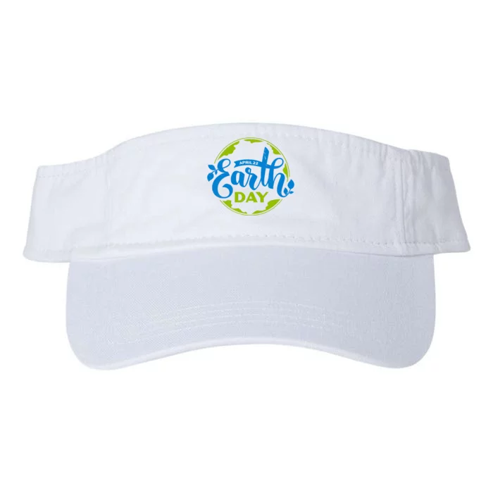 Earth Day April 22nd Awareness Valucap Bio-Washed Visor