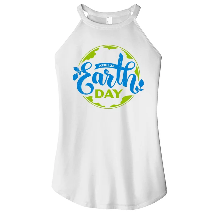 Earth Day April 22nd Awareness Women’s Perfect Tri Rocker Tank