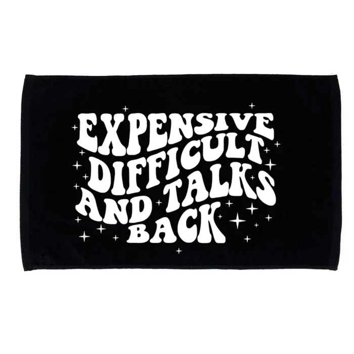 Expensive Difficult And Talks Groovy Microfiber Hand Towel