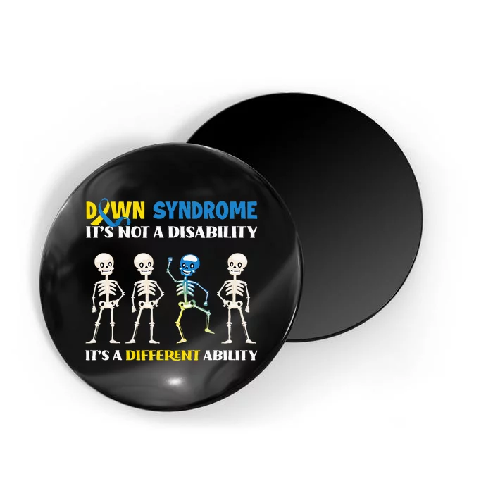 Embracing Different Abilities Down Syndrome Awareness Magnet