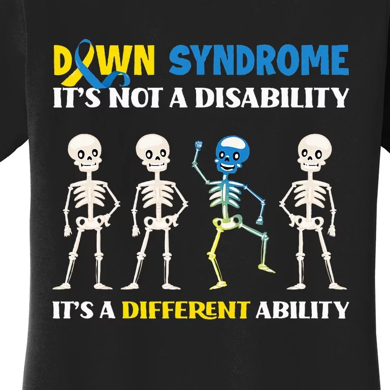 Embracing Different Abilities Down Syndrome Awareness Women's T-Shirt