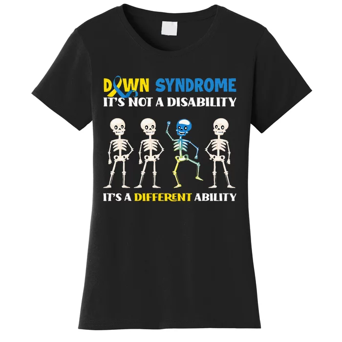 Embracing Different Abilities Down Syndrome Awareness Women's T-Shirt