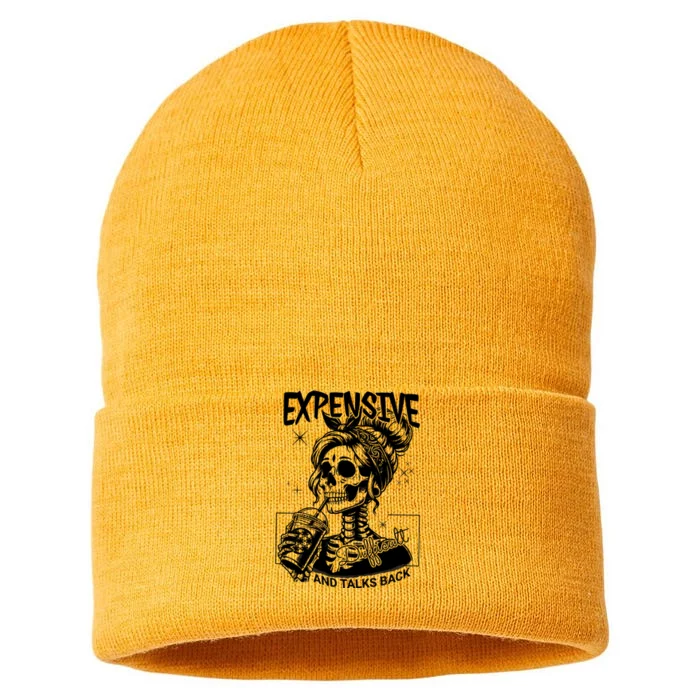 Expensive Difficult And Talks Back Sustainable Knit Beanie