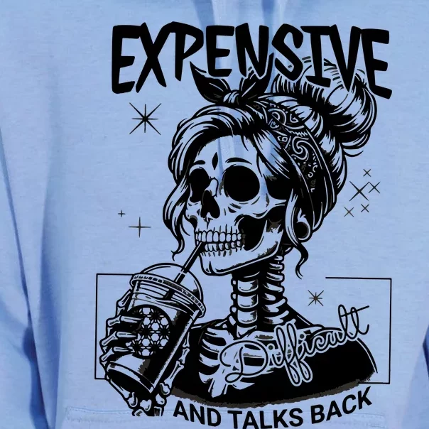 Expensive Difficult And Talks Back Unisex Surf Hoodie