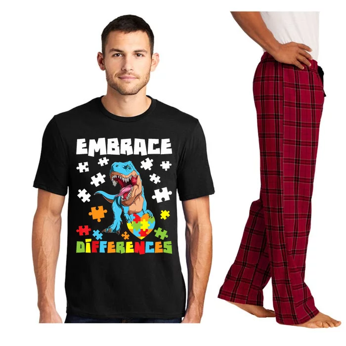 Embrace Differences Autistic Puzzle Autism Awareness Pajama Set