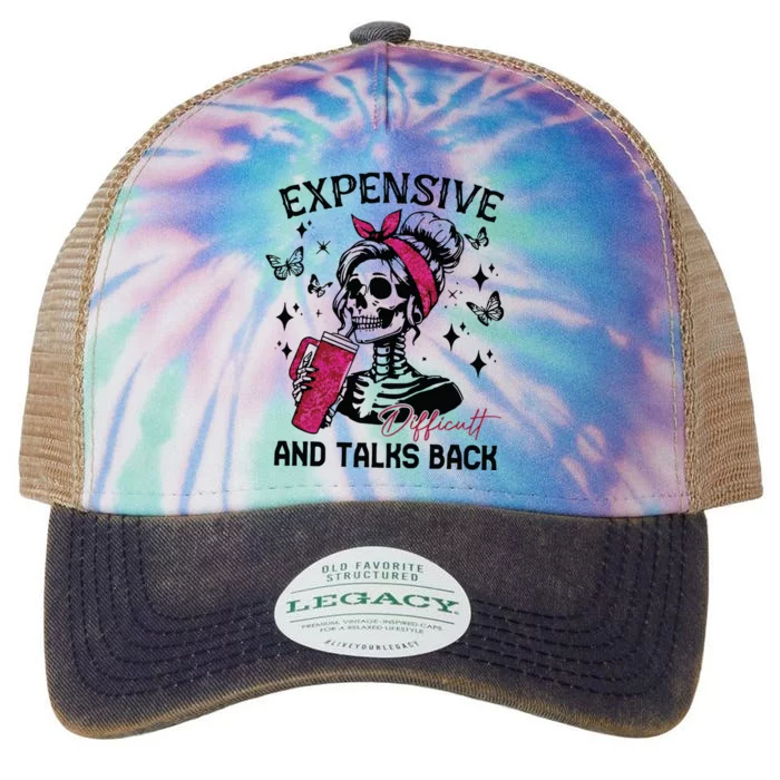 Expensive Difficult And Talks Back Legacy Tie Dye Trucker Hat