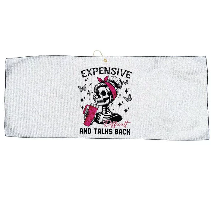 Expensive Difficult And Talks Back Large Microfiber Waffle Golf Towel