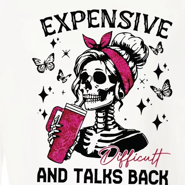 Expensive Difficult And Talks Back Cropped Pullover Crew