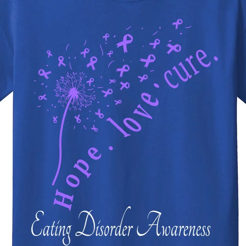 Eating Disorder Awareness Recovery Gift Meaningful Gift Kids T-Shirt