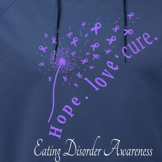 Eating Disorder Awareness Recovery Gift Meaningful Gift Performance Fleece Hoodie