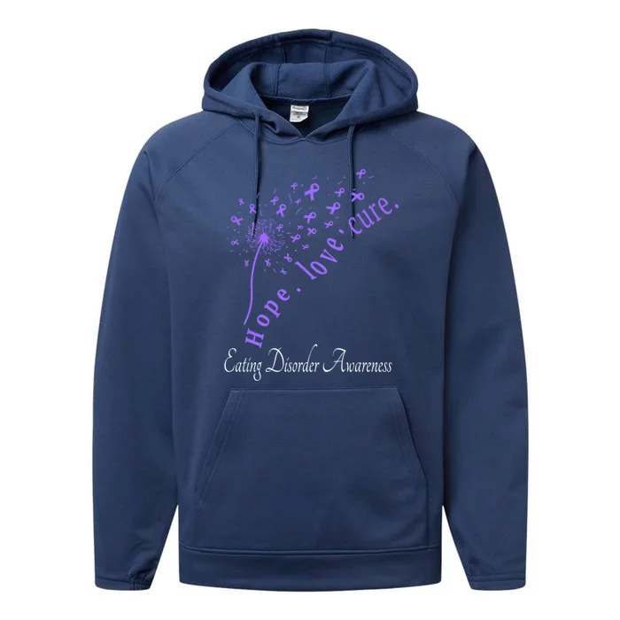 Eating Disorder Awareness Recovery Gift Meaningful Gift Performance Fleece Hoodie