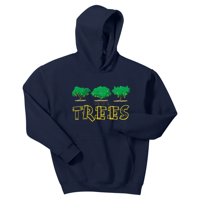 Earth Day Awareness Speak For The Trees Environment Kids Hoodie