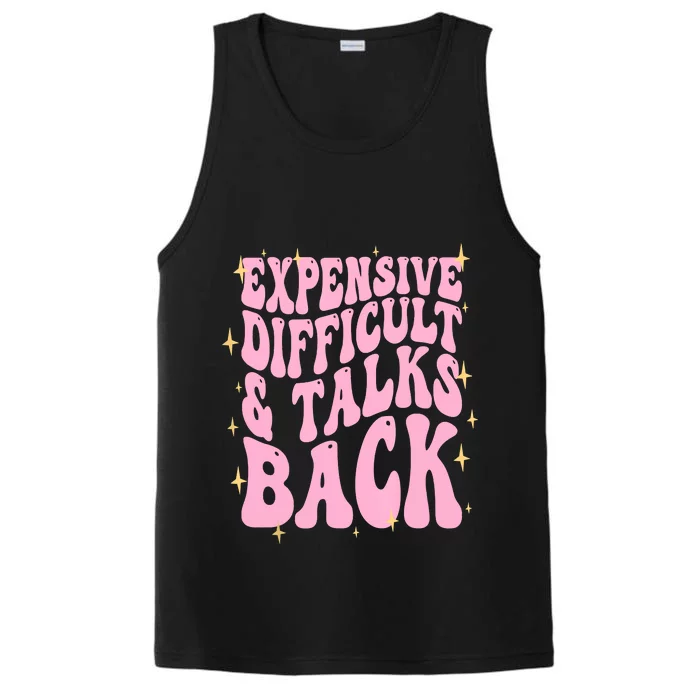 Expensive Difficult And Talks Back Performance Tank