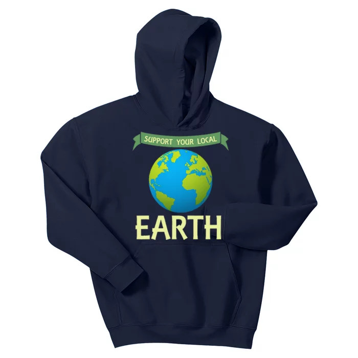 Earth Day Awareness Speak For The Trees No Planet B Kids Hoodie