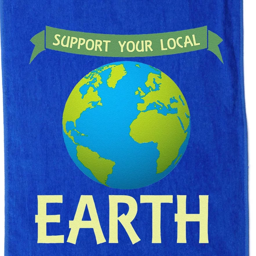 Earth Day Awareness Speak For The Trees No Planet B Platinum Collection Golf Towel