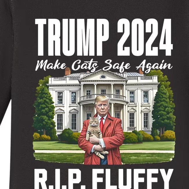 Express Delivery Available Trump 2024 Election Baby Long Sleeve Bodysuit