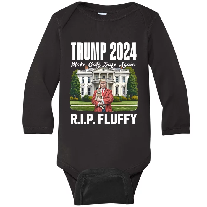 Express Delivery Available Trump 2024 Election Baby Long Sleeve Bodysuit