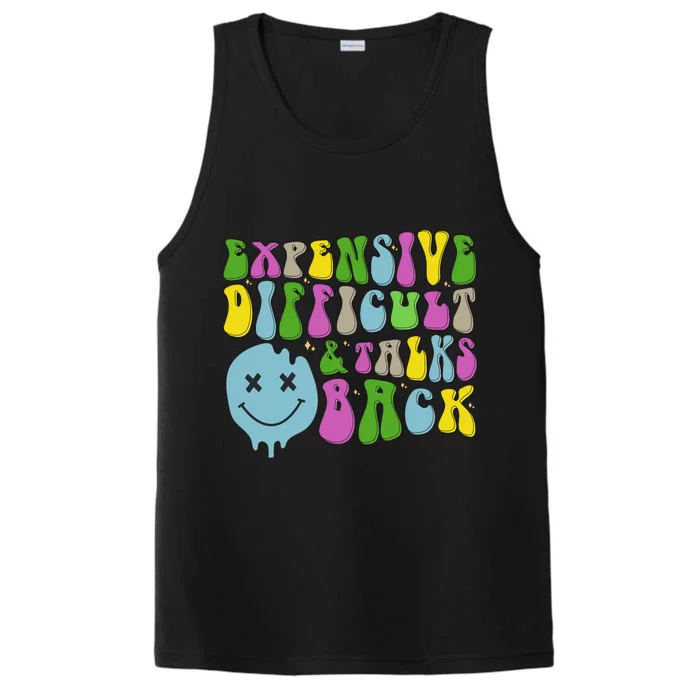 Expensive Difficult And Talks Back Performance Tank