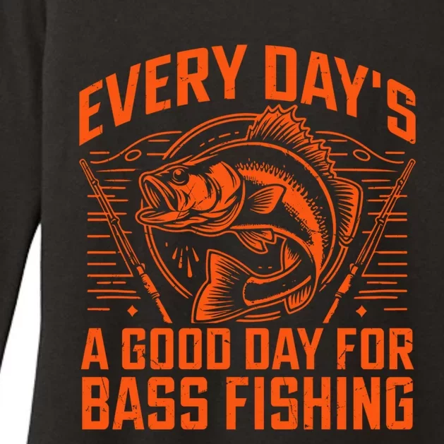 Every Day’S A Good Day For Bass Fishing Gift Womens CVC Long Sleeve Shirt