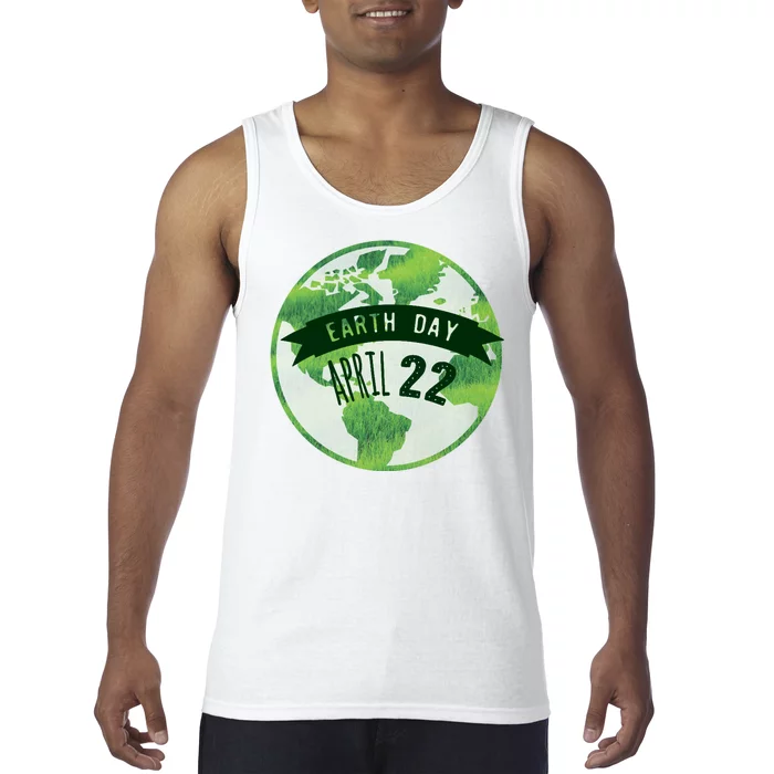 Earth Day April 22nd Awareness Tank Top