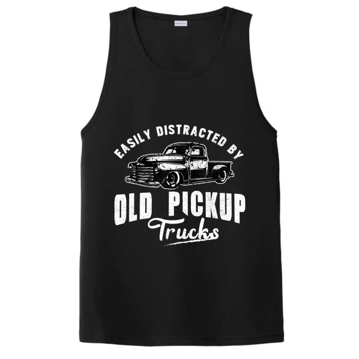 Easily Distracted By Old Pickup Square Body Trucks Lowrider Performance Tank