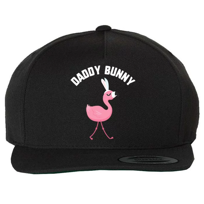 Easter Daddy Bunny Flamingo Candy Gift Spring Egg Gift Wool Snapback Cap