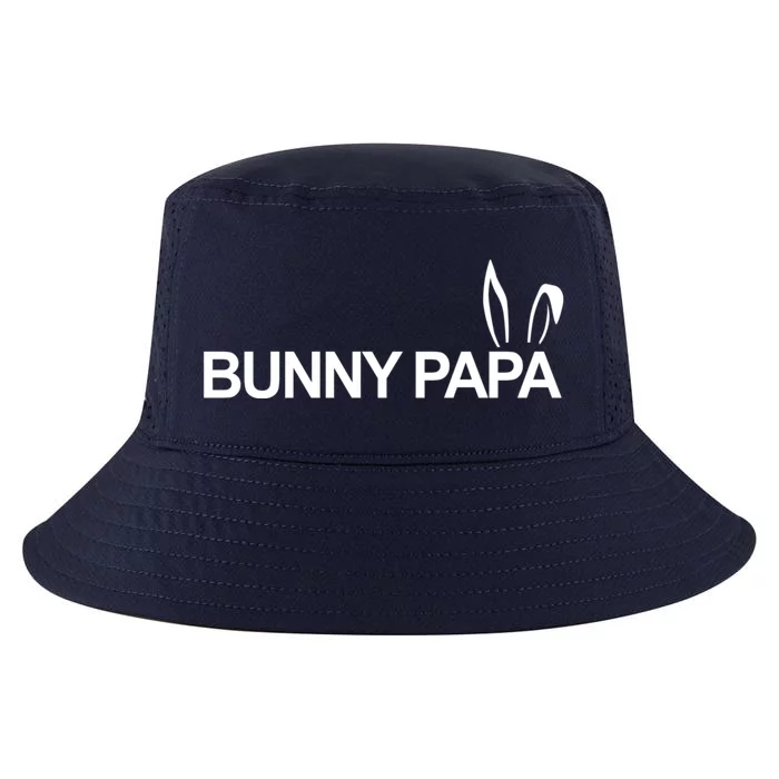 Expectant Dad Bunny Papa Eggspecting Easter Pregnancy Reveal Gift Cool Comfort Performance Bucket Hat