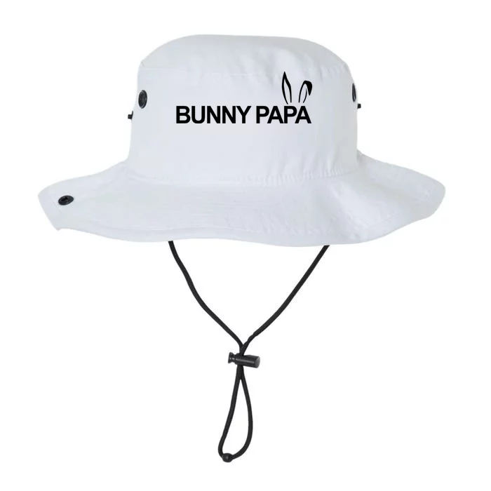 Expectant Dad Bunny Papa Eggspecting Easter Pregnancy Reveal Gift Legacy Cool Fit Booney Bucket Hat