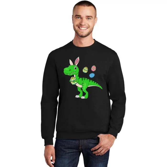 Easter Dinosaur Bunny Easter Basket Stuffers Sweatshirt