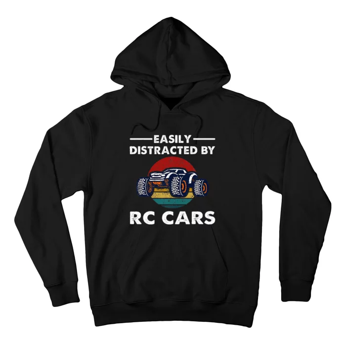 Easily Distracted By RC Cars RC Car Racing Lover Enthusiasts Hoodie