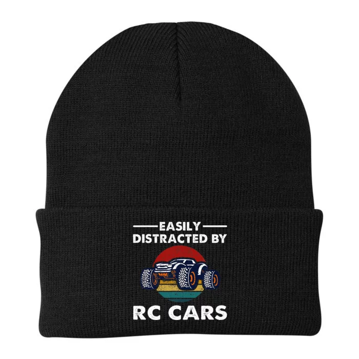 Easily Distracted By RC Cars RC Car Racing Lover Enthusiasts Knit Cap Winter Beanie