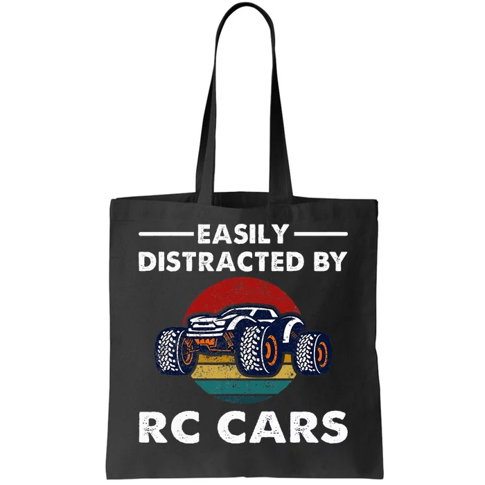 Easily Distracted By RC Cars RC Car Racing Lover Enthusiasts Tote Bag