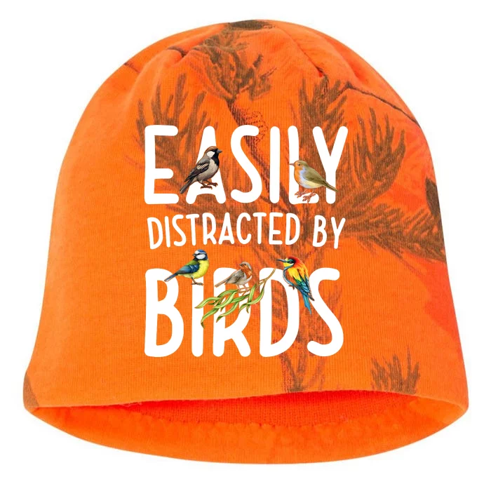 Easily Distracted By Birds Kati - Camo Knit Beanie