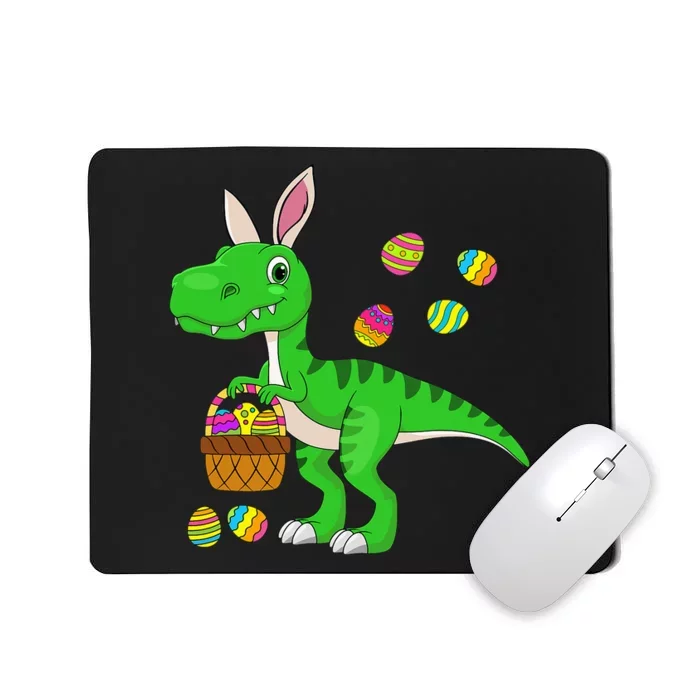 Easter Dinosaur Bunny Ears Easter Basket Stuffers Mousepad