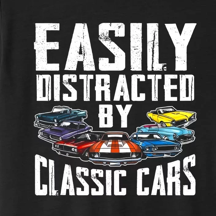 Easily Distracted By Classic Cars ChromaSoft Performance T-Shirt