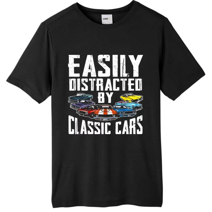 Easily Distracted By Classic Cars ChromaSoft Performance T-Shirt