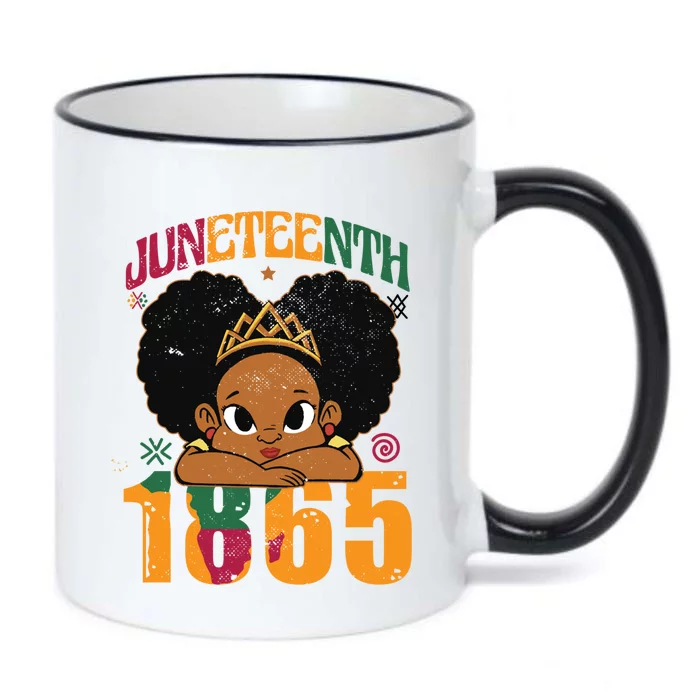 Ecipation Day Black Freedom 1865 Juneteenth Gift Black Color Changing Mug