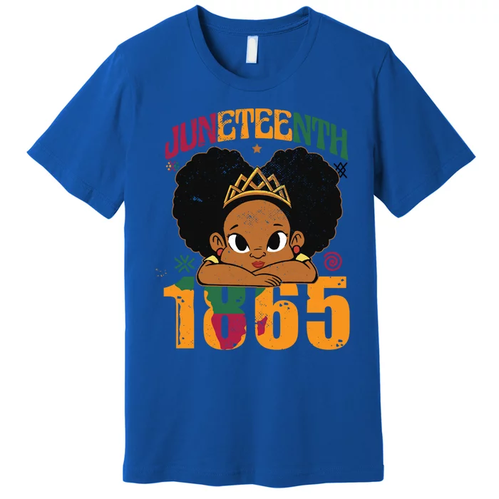 Ecipation Day Black Freedom 1865 Juneteenth Gift Premium T-Shirt