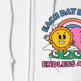 Each Day Brings Endless Agony Full Zip Hoodie