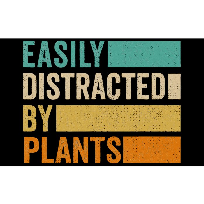 Easily Distracted By Plants Bumper Sticker