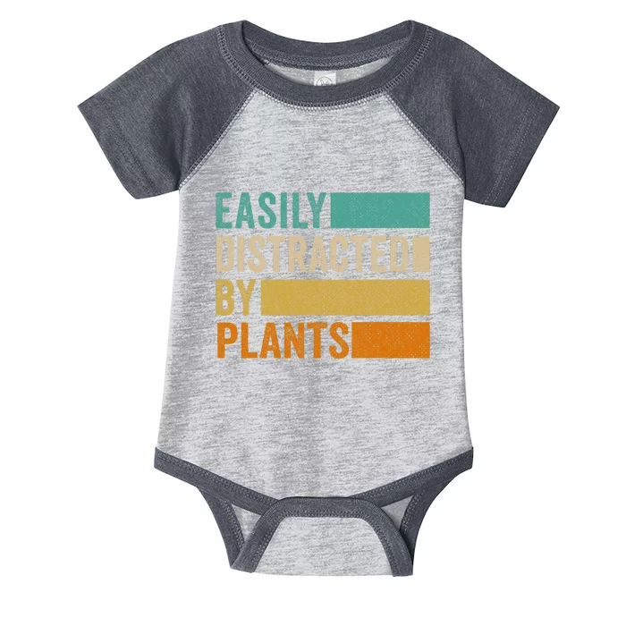 Easily Distracted By Plants Infant Baby Jersey Bodysuit