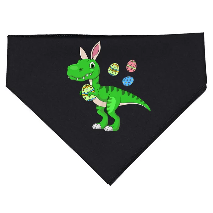 Easter Dinosaur Boy Bunny Easter Basket Stuffers USA-Made Doggie Bandana